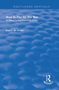 Omslagafbeelding: How to Pay for the War 1st edition 9780367149888