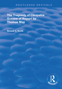 Cover image: The Tragedy of Cleopatra 1st edition 9780367148911