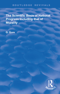 Imagen de portada: The Scientific Basis of National Progress 1st edition 9780367147853