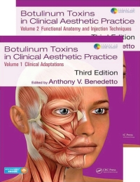 Cover image: Botulinum Toxins in Clinical Aesthetic Practice 3E 3rd edition 9781498716314