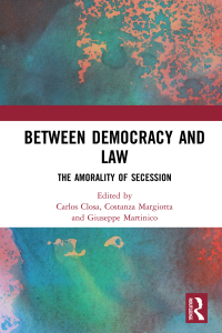 Omslagafbeelding: Between Democracy and Law 1st edition 9780367726720