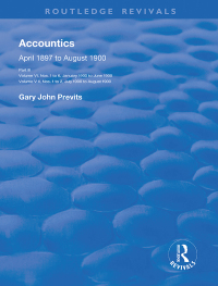 Cover image: Accountics, Part III 1st edition 9780367143992