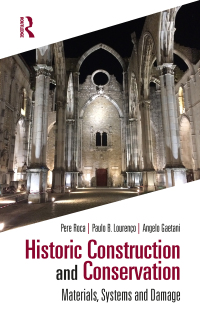 Imagen de portada: Historic Construction and Conservation 1st edition 9780367145743