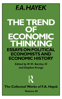 Imagen de portada: The Trend of Economic Thinking 1st edition 9780415035156