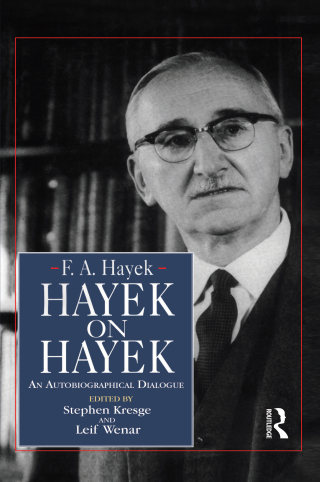 Titelbild: Hayek on Hayek 1st edition 9780415035262