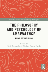 Imagen de portada: The Philosophy and Psychology of Ambivalence 1st edition 9780367673444