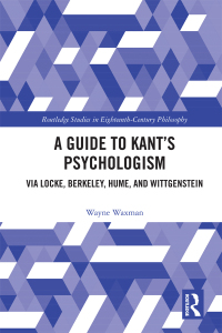 Imagen de portada: A Guide to Kant’s Psychologism 1st edition 9780367141110