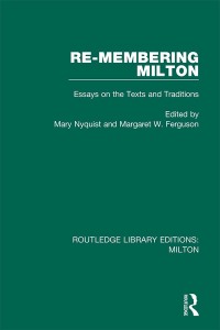 Immagine di copertina: Re-membering Milton 1st edition 9780367139742