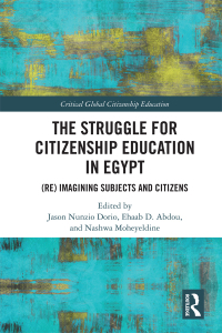 Imagen de portada: The Struggle for Citizenship Education in Egypt 1st edition 9780367663568