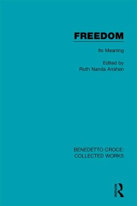 Cover image: Freedom 1st edition 9780367139285