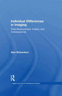 Cover image: Individual Differences in Imaging 1st edition 9780895031167