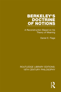 Titelbild: Berkeley's Doctrine of Notions 1st edition 9780367136192