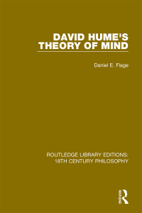 Cover image: David Hume's Theory of Mind 1st edition 9780367135515