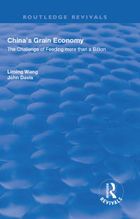 Cover image: China's Grain Economy 1st edition 9780367135256