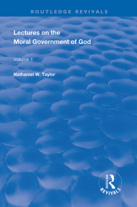 Imagen de portada: Lectures on the Moral Government of God 1st edition 9780367137656