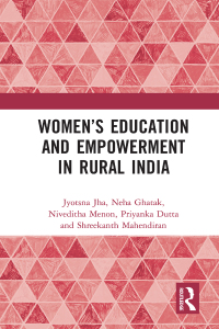 Imagen de portada: Women’s Education and Empowerment in Rural India 1st edition 9780367137434
