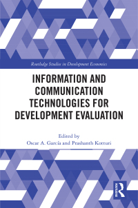 صورة الغلاف: Information and Communication Technologies for Development Evaluation 1st edition 9780367137144