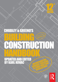 Cover image: Chudley and Greeno's Building Construction Handbook 12th edition 9780367135423