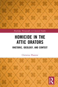 صورة الغلاف: Homicide in the Attic Orators 1st edition 9781032474854