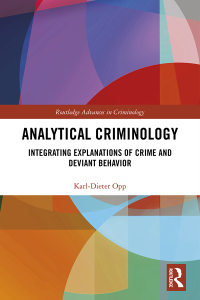 表紙画像: Analytical Criminology 1st edition 9781032336428