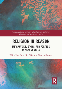 Cover image: Religion in Reason 1st edition 9780367133610