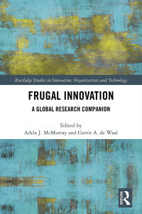 Cover image: Frugal Innovation 1st edition 9780367132842