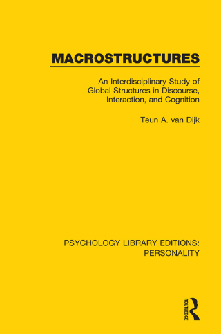 Titelbild: Macrostructures 1st edition 9780367112554