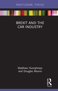 Imagen de portada: Brexit and the Car Industry 1st edition 9780367086985