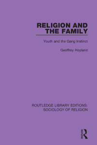 Titelbild: Religion and the Family 1st edition 9780367086534