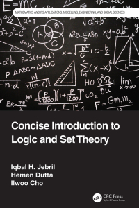 Cover image: Concise Introduction to Logic and Set Theory 1st edition 9780367077952