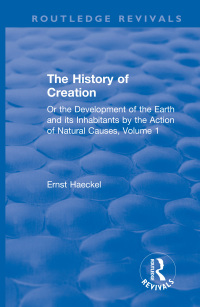 Omslagafbeelding: The History of Creation 1st edition 9780367074456