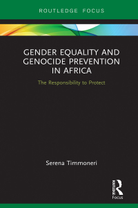 Imagen de portada: Gender Equality and Genocide Prevention in Africa 1st edition 9780367788100