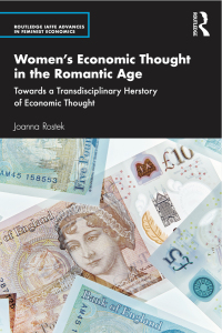 Cover image: Women’s Economic Thought in the Romantic Age 1st edition 9780367074272