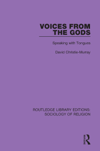 Omslagafbeelding: Voices from the Gods 1st edition 9780367074173