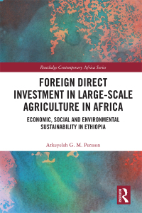 Cover image: Foreign Direct Investment in Large-Scale Agriculture in Africa 1st edition 9780367786342