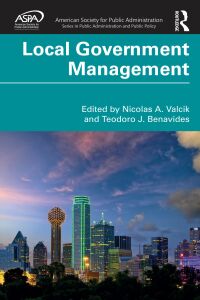 Cover image: Local Government Management 1st edition 9780367029036