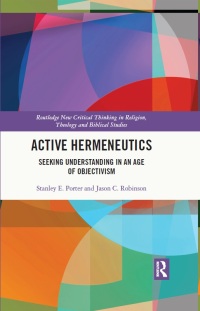 Imagen de portada: Active Hermeneutics 1st edition 9780367687427