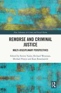 Cover image: Remorse and Criminal Justice 1st edition 9780367028763