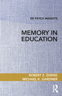 Cover image: Memory in Education 1st edition 9780367028565