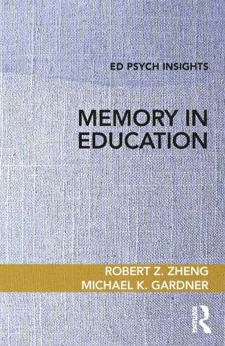 Imagen de portada: Memory in Education 1st edition 9780367028565