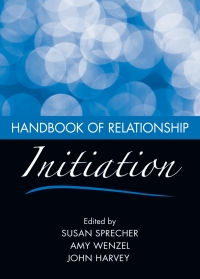Cover image: Handbook of Relationship Initiation 1st edition 9780805861594