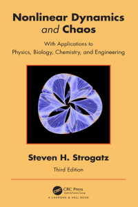 Cover image: Nonlinear Dynamics and Chaos 3rd edition 9780367026509