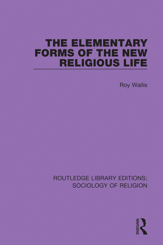 Imagen de portada: The Elementary Forms of the New Religious Life 1st edition 9780367025038