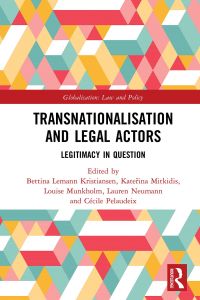 Imagen de portada: Transnationalisation and Legal Actors 1st edition 9780367727963