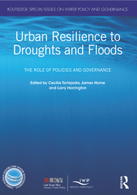 صورة الغلاف: Urban Resilience to Droughts and Floods 1st edition 9780429400728