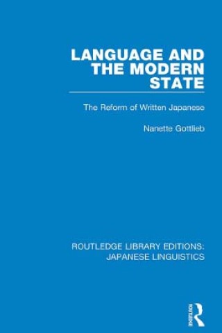 Cover image: Language and the Modern State 1st edition 9780367001728