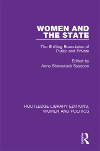 صورة الغلاف: Women and the State 1st edition 9781138393660