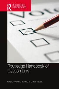 Titelbild: Routledge Handbook of Election Law 1st edition 9781138393363