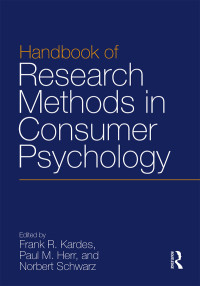 Titelbild: Handbook of Research Methods in Consumer Psychology 1st edition 9780815352983