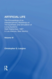 Omslagafbeelding: Artificial Life 1st edition 9780367152772